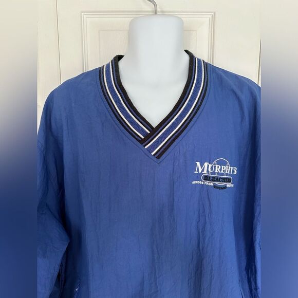 Vintage Murphys Bleachers Windbreaker Pullover Chicago Wrigley Champion Jacket - Picture 3 of 16